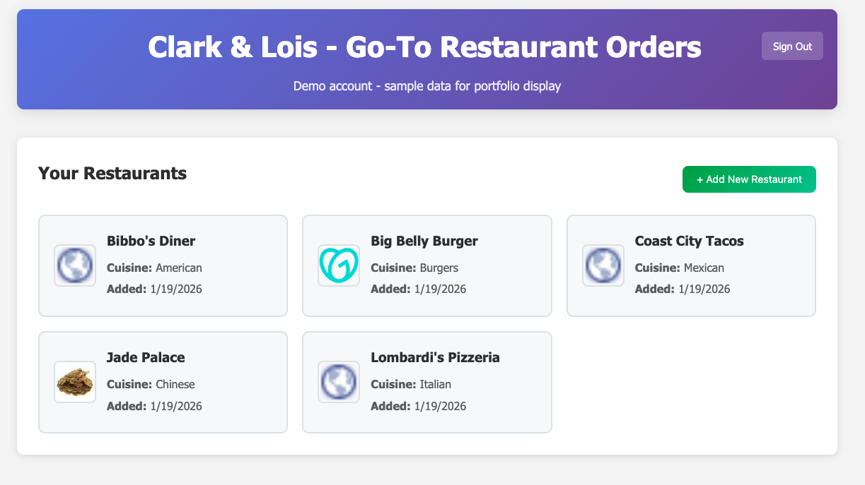 GoToOrders app